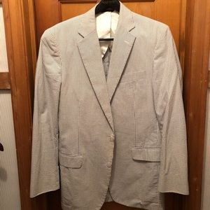 Brooks Brothers Seersucker Blazer - 40L